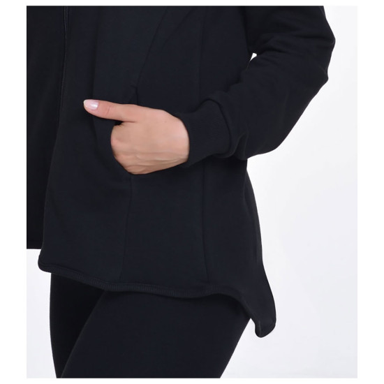 Target Γυναικεία ζακέτα Long Round Hem Jacket French Terry Target Γυναικεία ζακέτα Long Round Hem Jacket French Terry